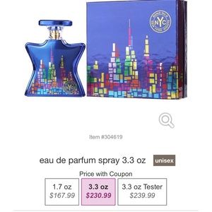 Bond No 9 nYc New York Nights new 3.3 FL oz Eau de Parfum. Delicious